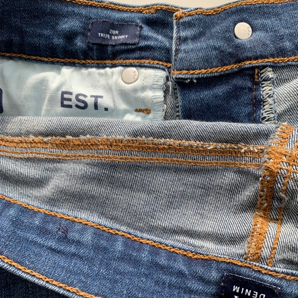 Gap True Skinny Jeans 28R - Picture 2 of 3